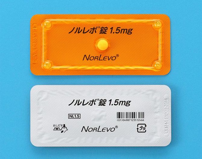日本で処方されているアフターピル「ノルレボ」