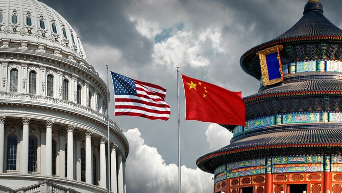 米国対中国