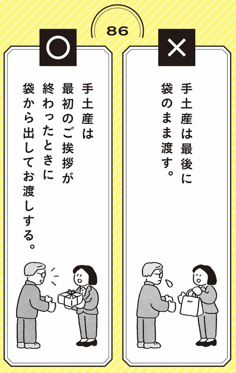 手土産の例