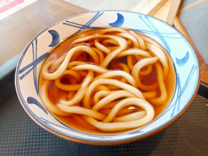 素うどん