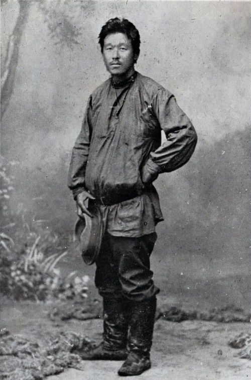 日本陸軍少佐の石光真清