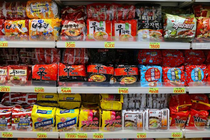韓国の即席ラーメン