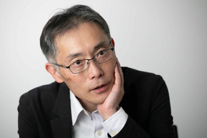 作家の田中慎弥さん