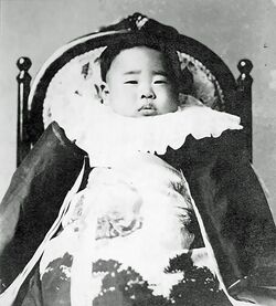 1歳の頃のやなせたかしさん