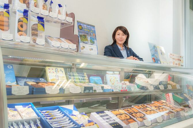 「泉屋東京店」4代目社長の泉由紀子さん