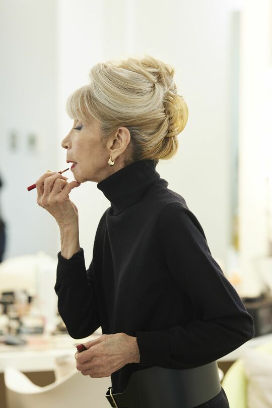 「自分自身の美の価値観で勝負してきた」川邉サチコさん。