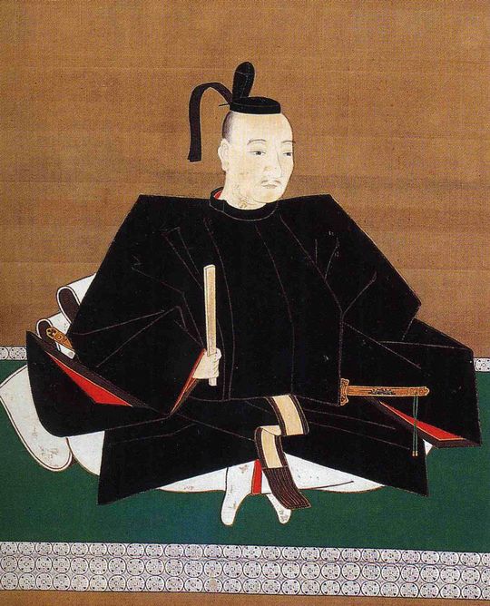 織田信雄（次男）の肖像画・部分（総見寺所蔵）