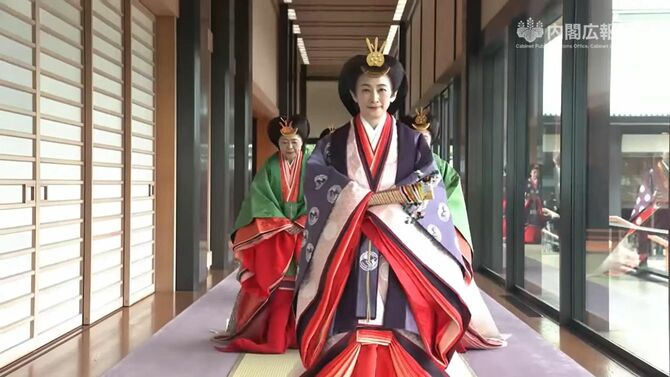 秋篠宮妃紀子さま（2019年10月22日「即位礼正殿の儀」）