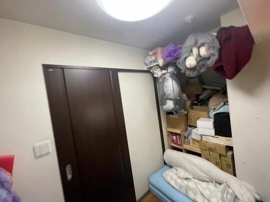 夫が独占していた4畳個室