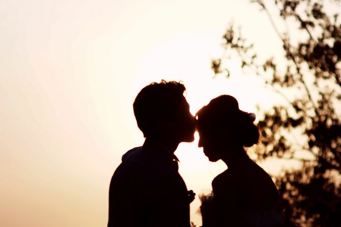 結婚式のカップル