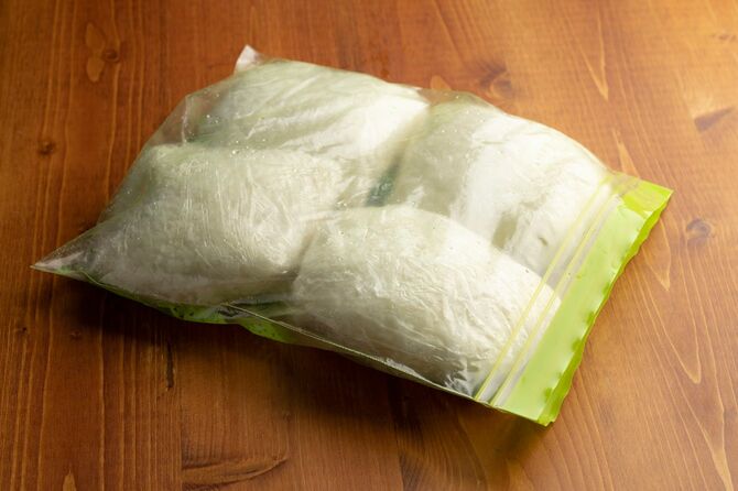 白米の冷凍保存