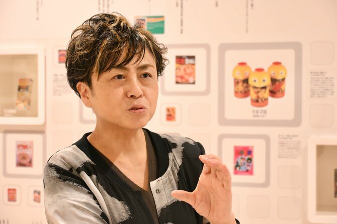 丸美屋マーケティング部部長の丸山すみれさん。