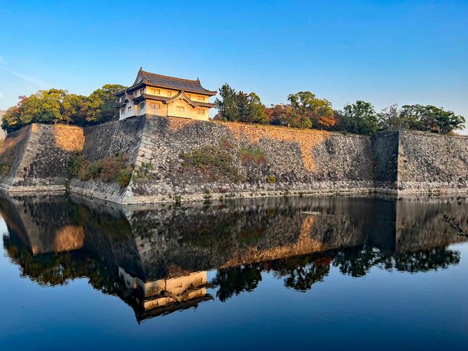 大坂城公園、現在の外堀