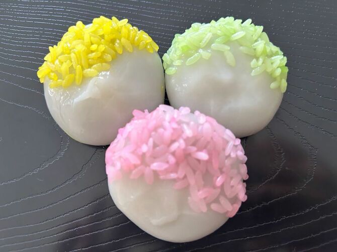 広島県の郷土菓子「いが餅」