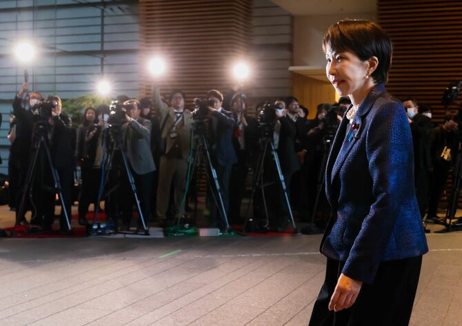 高市早苗首相（2026年2月18日、第2次高市内閣発足時）
