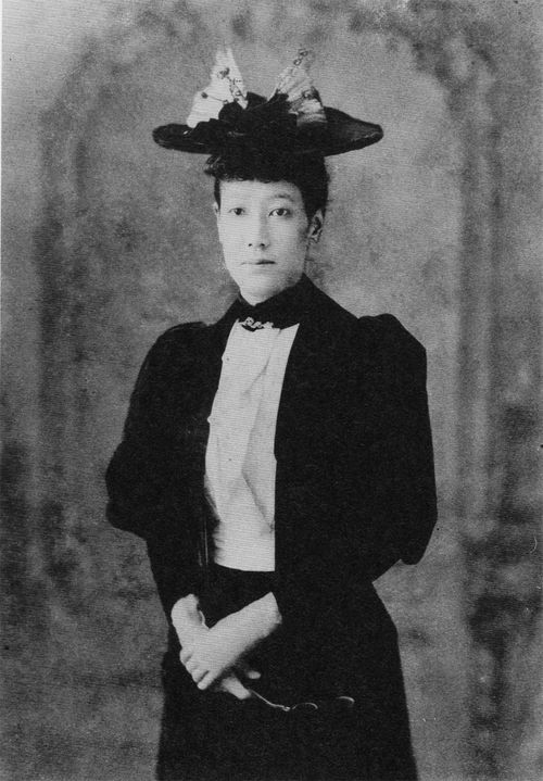 大山捨松の写真（影山智洋所蔵）、1919年以前撮影