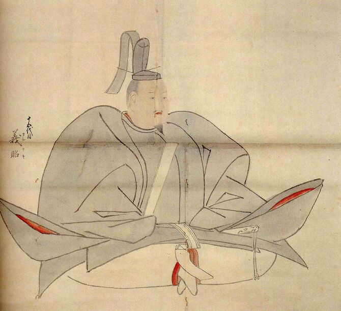 室町幕府最後の将軍・足利義昭の肖像画（模本）、東京大学史料編纂所蔵
