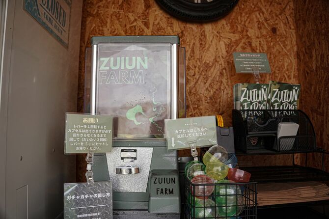 使い方を説明するPOPも作った。大人も子どもも楽しめるようになっている