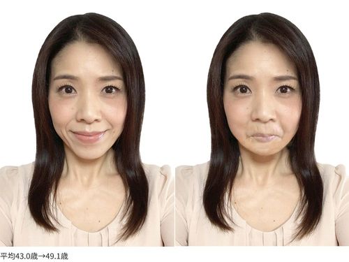 40歳 女性 平均 顔