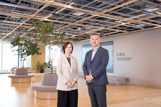 小林真理さん、中井辰夫さん