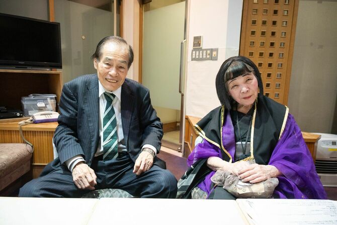 会長を務める夫の宮川力さんと、大女将の高美さん