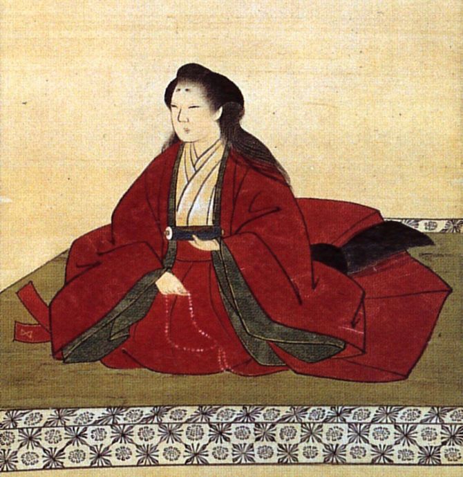 秀吉と秀長の妹である旭の肖像、京都・南明院所蔵