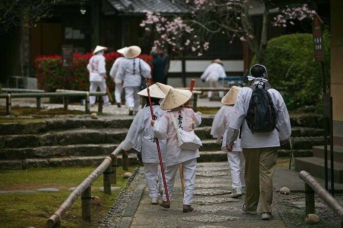 巡礼者のグループ