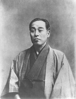 福沢諭吉、1891年頃の写真