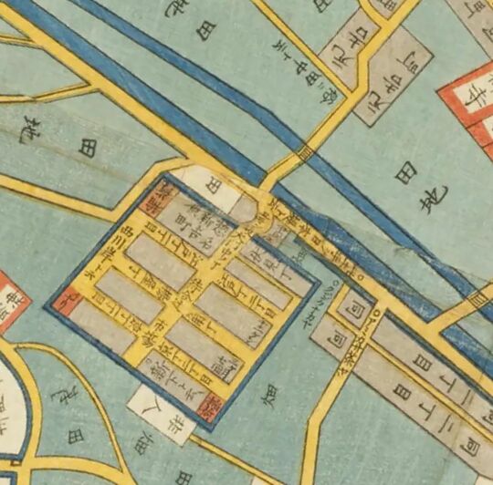 景山致恭,戸松昌訓,井山能知 編『〔江戸切絵図〕』