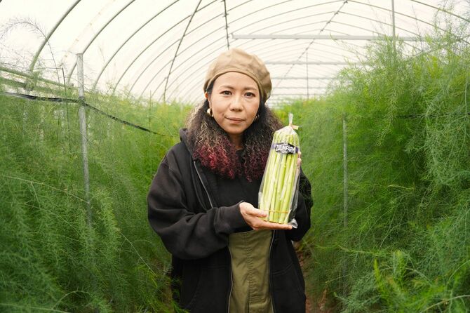 瑞雲ファーム代表の中井奈緒美さん