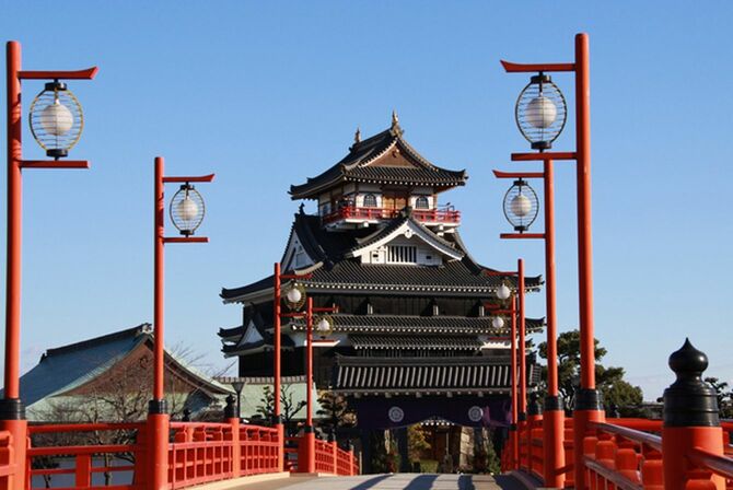 現在の清洲城（愛知県清洲市）