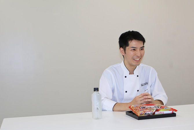 「“冷凍餃子のプロ”になりたいです」と語る斎藤さん