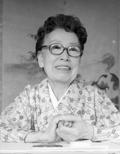 78歳のときの宇野千代