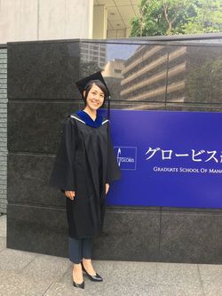 3年間通ったグロービスの卒業式にて