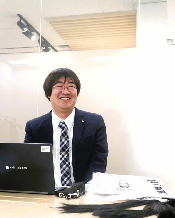 工学系大学院で学び、商品開発に携わる佐藤さん