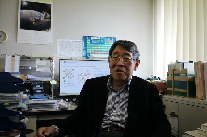 ノーベル化学賞候補の有力候補と言われる宮坂さん。