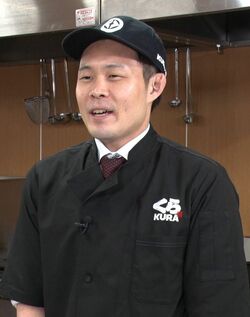 商品開発部の中村重男さん（写真提供＝くら寿司）