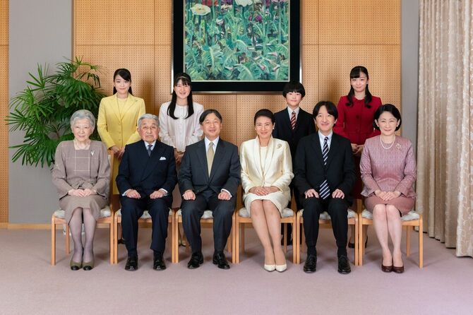 日本の皇族　2021年