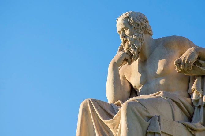 ギリシャの哲学者ソクラテス