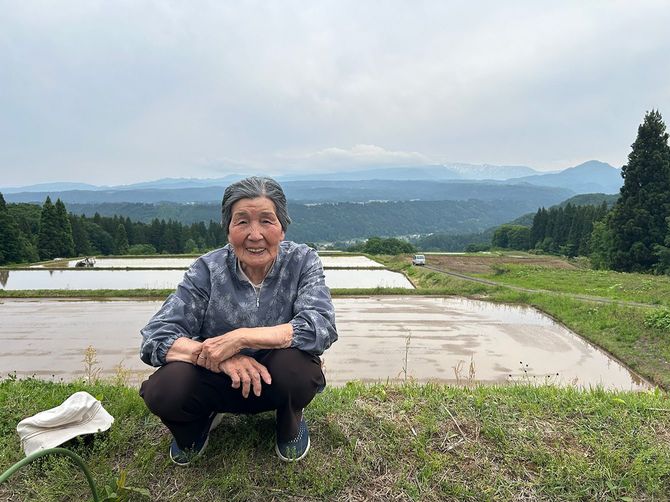 「よそ者」の嫁7人で作った山の上の田んぼ。