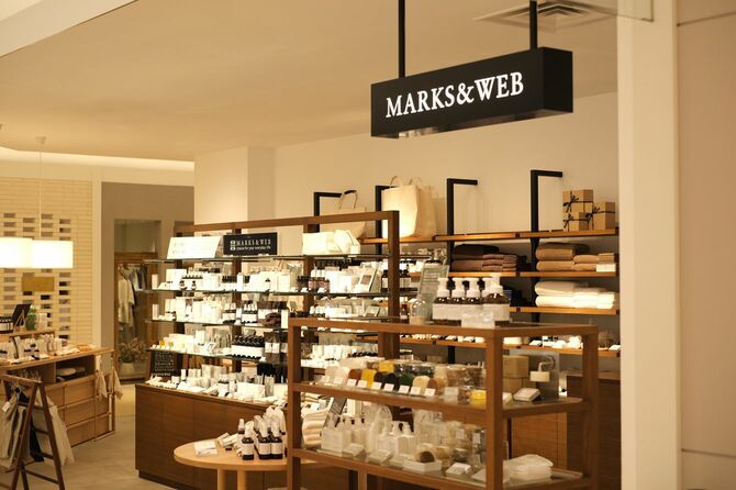 MARKS＆WEBの店舗