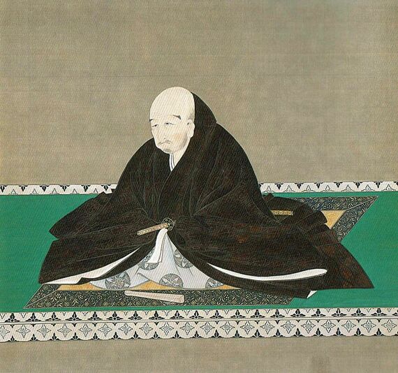 徳川（一橋）治済の肖像画『改訂版 一橋徳川家名品図録』より、茨城県立歴史館蔵