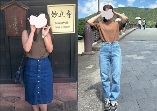 ダイエット前後のTSUKIさん