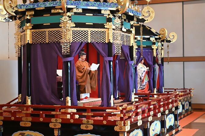 即位礼正殿の儀（2019年10月22日）