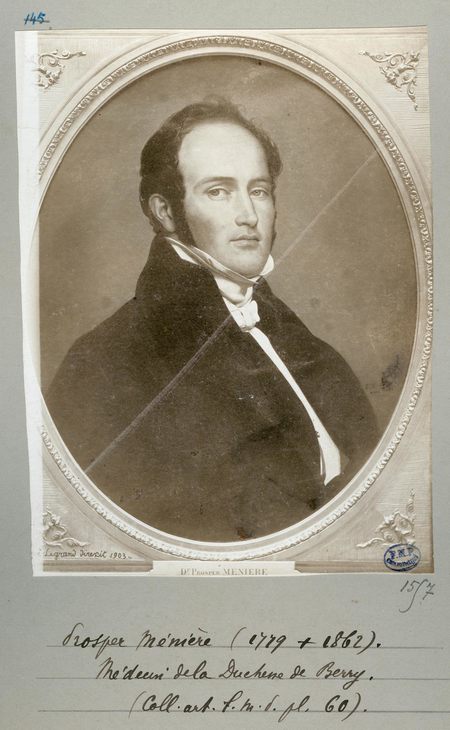 フランスの医師プロスペル・メニエール（1799～1862）