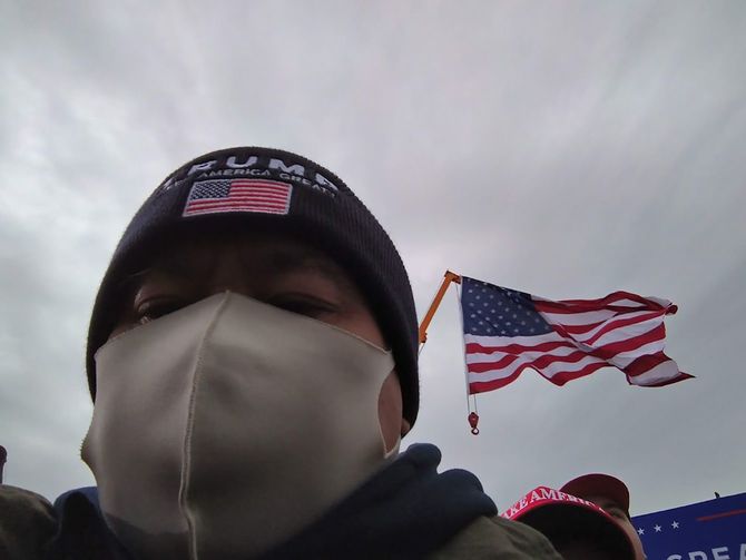 2020年、ミシガン州での横田増生さん