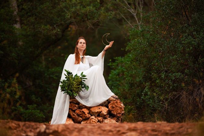 ケルトのシャーマンの女性