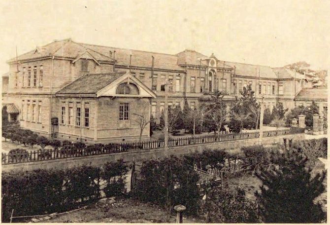 島根師範学校の古写真、『島根縣寫眞帖』