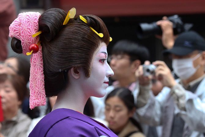 2018年4月14日、第16回浅草観音うら・一葉桜まつり