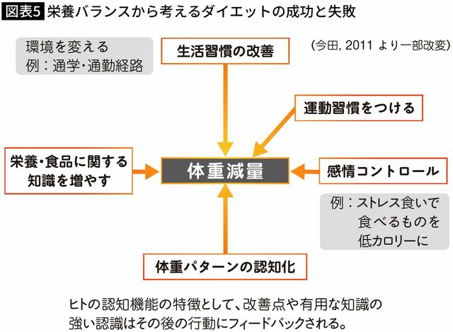 【図表】栄養バランスから考えるダイエットの成功と失敗